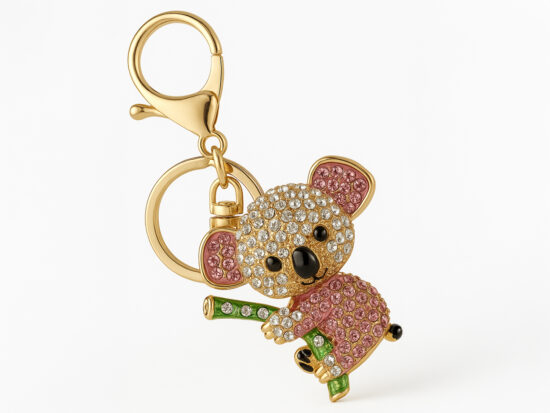 Schlüsselanhänger "Koala rosa"